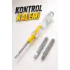 Test Cihazı Kontrol Kalemi Çift Başlıklı Şeffaf Elektrik Testi