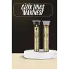 Tıraş Makinesi Şarjlı Çizik Tıraş Paslanmaz Çelik Bıçaklı 4 Taraklı