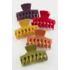 Tırpan Renkli Mandal Toka 6 cm