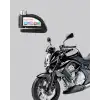 Titreşim Sensörlü Alarmlı Motosiklet Disk Kilidi 14mm Çelik Çift Kilitleme