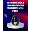 TPU ve Silikon Kordonlu Akıllı Bileklik – 20 Gün Bekleme Süresi