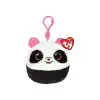 Ty Squishy Beanies Peluş Panda Anahtarlık Bamboo