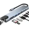 Type C Girişli 8 Port Dönüştürücü Ve Çoklayıcı