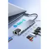 Type C Girişli 8 Port Dönüştürücü Ve Çoklayıcı