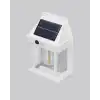 Üç Modlu Güneş Enerjili Duvar Lambası 1800mAh Bataryalı ve Hareket Sensörlü