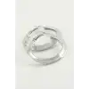 Üçgen Halka Küpe 4 cm