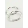 Üçgen Halka Küpe 5,5 cm