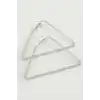Üçgen Halka Küpe 6 cm