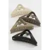 Üçgen Renkli Mandal Toka 12 cm