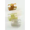 Üçgen Renkli Mandal Toka 7 cm