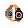 Ultra Akıllı Saat 49 Mm Çift Kordonlu Arama Cevaplama Bluetooth Bağlantılı
