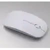 Ultra İnce Usb Bilgisayar Pc Dizüstü Masaüstü Kablosuz Mouse (beyaz)