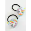 Unicorn Ponponlu Lastikli Toka 2 Adet