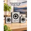 USB Beslemeli Bluetooth Bilgisayar Ses Sistemi