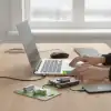Usb ile Şarj Olabilen 2 li 1450 mah Lityum Kalın Şarjlı Kalem Pil