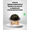 Usb Projeksiyon Gece Lambası Ve Hava Nemlendirici – Aromaterapi Destekli, Taşınabilir Mini