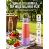 USB Şarjlı Taşınabilir Smoothie Blender 400 ml