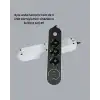 USB Yuvalı Anahtarlı Üçlü Priz 2 Metre Kablolu