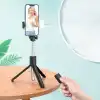 Uzaktan Kumandalı Tripod Özellikli Selfie Çubuğu