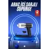 Vakumlu Araç İçi Süpürge Taşınabilir Pratik Şarjlı Temizlenebilir
