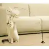 Vantuzlu Tüylü Zilli Kedi Oyun Oltası