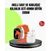Watch 9 Max Akıllı Saat Seti 2 Kordonlu Kablosuz Kulaklık Hediyeli