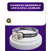 Wave Sensörlü Led Kafa Lambası Şarjlı Ayarlanabilir Işık