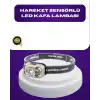 Wave Sensörlü LED Kafa Lambası Şarjlı Ayarlanabilir Işık