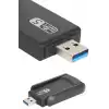 Wifi Adaptörü Bt5.0 Wifi 2si Bir Arada Çift Bantlı Çift Anten