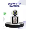 WiFi İç Mekan Kamera 2K Gece Görüşlü Çift Yönlü Görüntü Konuşma Destekli