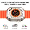 Ws28 Ultra 49mm Siri Tansiyon Ateş Nabız Ölçer Akıllı Saat