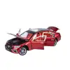 XHD-B2418 1 24 Vardem Çek Bırak Işıklı ve Sesli Model Mrs Metal Araba 1:24