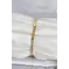 Xuping Model Zirkon Taşlı Gold Renk Kadın Bileklik