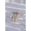 XUPİNG Rose Renk Zirkon Taşlı Su Yolu Küpe