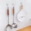 Yapışkanlı Tekli Askı - Şeffaf - Demir Uçlu