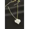 Yaprak İnci Kolye