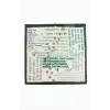 Yazılı Zr Şifon Fular 50*50 cm