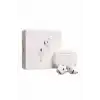 Yeni Nesil Bluetooth Kulaklık Beyaz Çağrı Cevaplayabilen Kablosuz