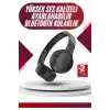 Yeni Nesil Kulak Üstü Bluetooth Kulaklık Type-C Girişli Yüksek Ses Kaliteli