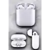 Yeni Nesil Pro Bluetooth Kulaklık Uzun Pil Ömrü Beyaz