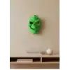 Yeşil Dekoratif Korku Maskesi Duvar Süsü