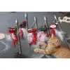 Yılbaşı Temalı Zilli Kedi Oyun Oltası