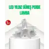Yıldız Figürlü Perde Peri Led 3x3 Metre Dekoratif Işık