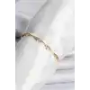 Yıldız Model Gold Renk Pirinç Bileklik