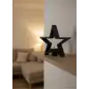 Yıldız Mumluk Siyah Modern Salon ve Raf Dekoru