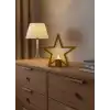 Yıldız Şeklinde Sarı Mumluk Loş Işık Ev Aksesuarı