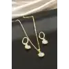 Yıldız Taşlı Set Kolye