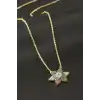 Yıldız Zirkon Taşlı Kolye