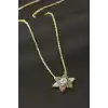 Yıldız Zirkon Taşlı Kolye