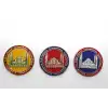 Yöresel Sultanahmet Magnet Yuvarlak Tasarım
